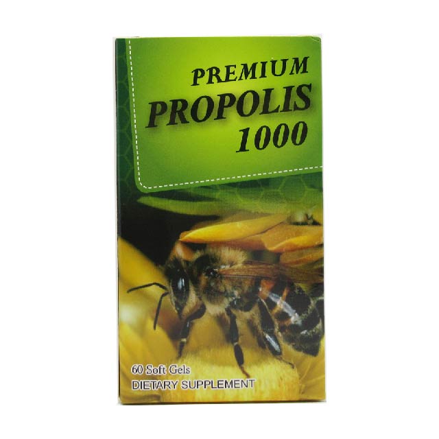 헬스팜 프리미엄 프로폴리스 1000 60캡슐 (블리스터팩)  1개