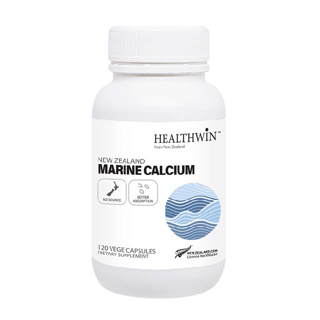 헬스윈 내추럴 마린 칼슘 비타민D 120식물성캡슐  1개